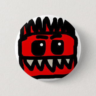 Bóton Redondo 5.08cm Dinossauro vermelho Merch