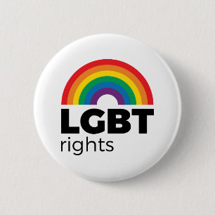 Bóton Redondo 5.08cm Direitos LGBT