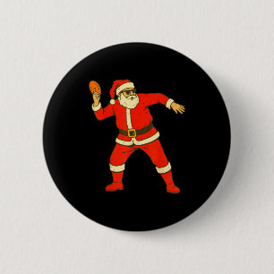 Bóton Redondo 5.08cm Disco de Golfe de Natal Vintage Divertido Papai No