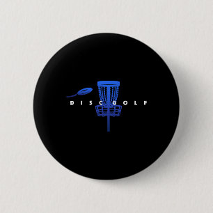 Bóton Redondo 5.08cm Disco de Golfe Estilizado Legal Com Sket E Disco -