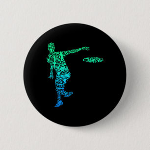 Bóton Redondo 5.08cm Disco de Golfe Frisbee Homens Crianças Meninos