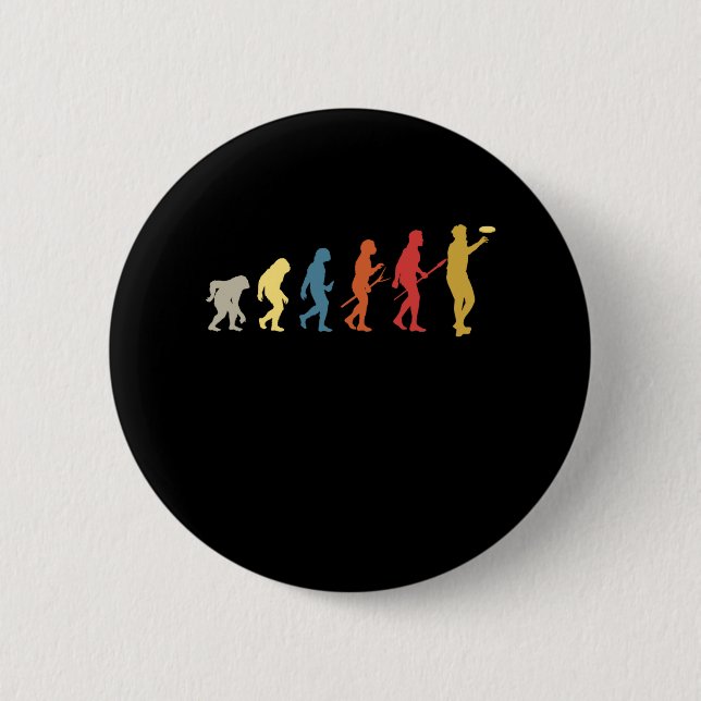 Bóton Redondo 5.08cm Disco engraçado Golf Gift Vintage Frisbee (Frente)