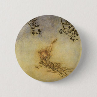 Bóton Redondo 5.08cm Disco, um Sprite por Arthur Rackham