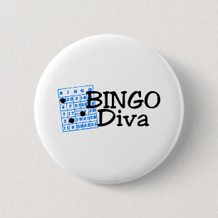Bóton Redondo 5.08cm Diva do Bingo