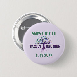 Bóton Redondo 5.08cm Diversão! Reunião de família personalizada