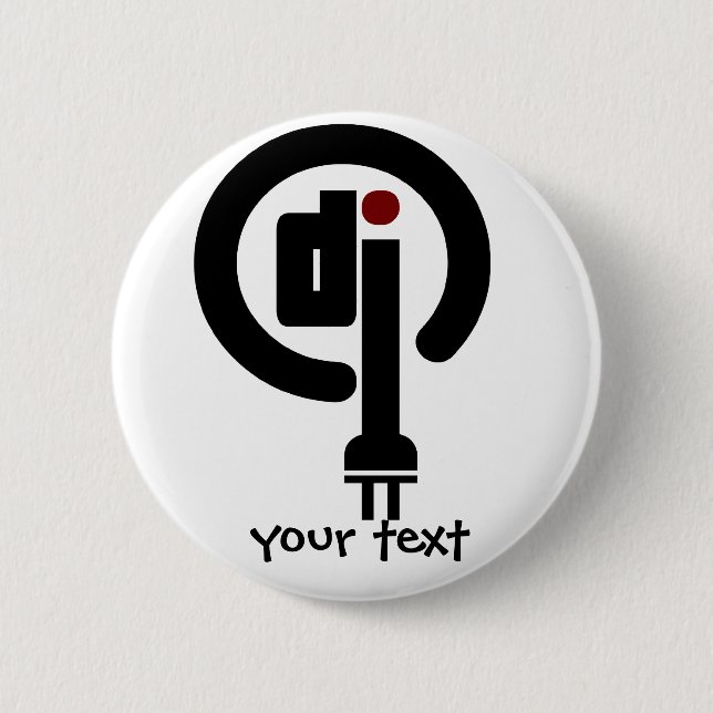 Bóton Redondo 5.08cm DJ presentes (Frente)