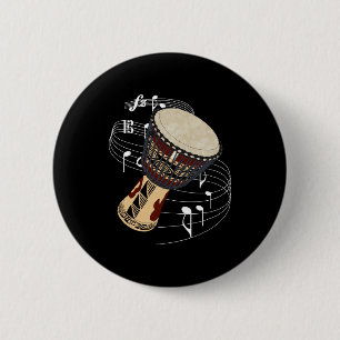 Bóton Redondo 5.08cm Djembe