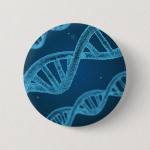 Bóton Redondo 5.08cm DNA Double Helix