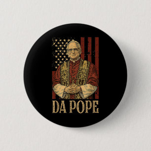 Bóton Redondo 5.08cm Do Papa Leo Xiv Novo Papa Homens Engraçados Humor 