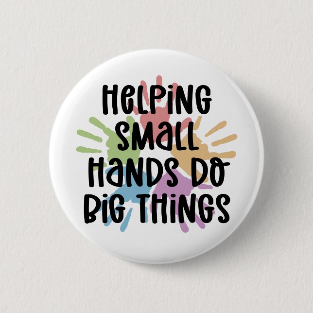 Bóton Redondo 5.08cm Doentes Pediátricos OT Terapêutica OT (Frente)