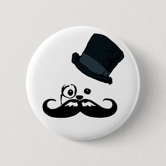 Bóton Redondo 5.08cm Dog ingleses (Frente)