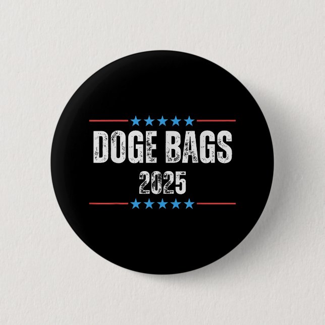Bóton Redondo 5.08cm Doge D.o.g. e Departamento de Eficiência do Govern (Frente)