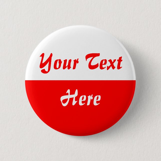 Bóton Redondo 5.08cm Dois Tom - 06 (Frente)