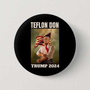 Bóton Redondo 5.08cm Don Trump 2024 Verdict Real 5 de novembro de 2024