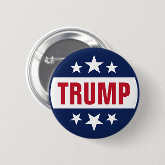 Bóton Redondo 5.08cm Donald Trump para o Presidente 2024