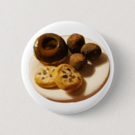 Bóton Redondo 5.08cm Donuts e Biscoitos
