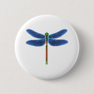Bóton Redondo 5.08cm Dragonfly