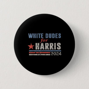 Bóton Redondo 5.08cm Dudes Para Harris Harris Waltz 2024 Eleição Kamala