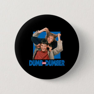 Bóton Redondo 5.08cm Dumb E Dumber - Lloyd Christmas E Harry Dunne