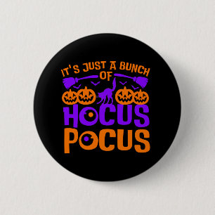 Bóton Redondo 5.08cm É um monte de camiseta de Hocus Pocus Halloween