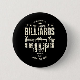 Bóton Redondo 5.08cm East Atlantic Professional Billiards Virginia B
