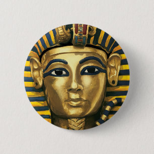 Bóton Redondo 5.08cm Egito - Tutankhamun