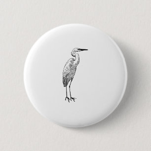 Bóton Redondo 5.08cm Egret branco