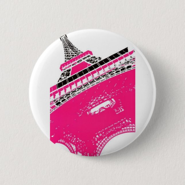 Bóton Redondo 5.08cm Eiffel-Tower-Poster-C13450125 (Frente)