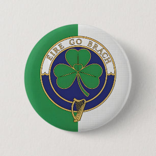 Bóton Redondo 5.08cm Éire go Brách - Irlanda para Sempre