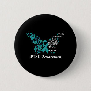 Bóton Redondo 5.08cm Ela Gritou De Volta Eu Sou A Tempestade Ptsd Consc