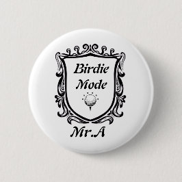 Bóton Redondo 5.08cm Elegante Golfe Botão Popular 2026