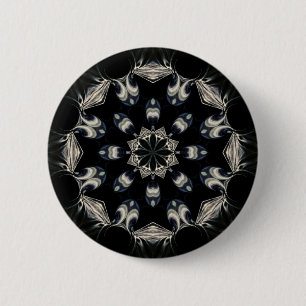 Bóton Redondo 5.08cm Elegante Mandala
