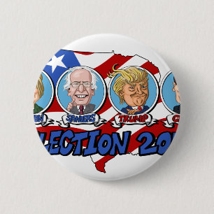 Bóton Redondo 5.08cm Eleição 2016 presidencial