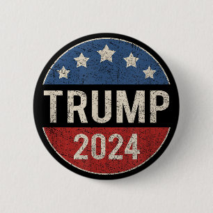 Bóton Redondo 5.08cm Eleição Trump Vance 2024