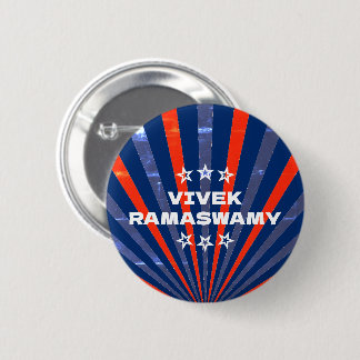 Bóton Redondo 5.08cm Eleições 2024 em Vivek Ramaswamy
