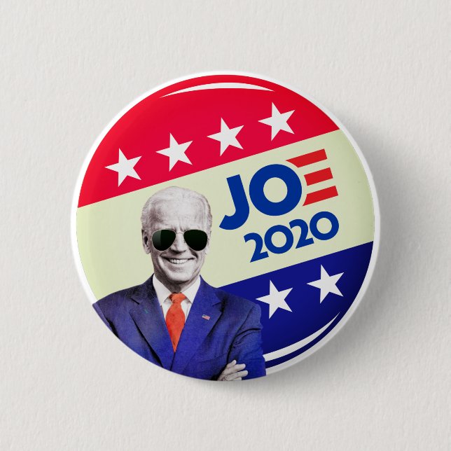 Bóton Redondo 5.08cm Eleições Presidenciais Joe Biden 20 (Frente)