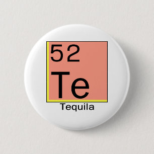 Bóton Redondo 5.08cm Elemento 52: Tequila
