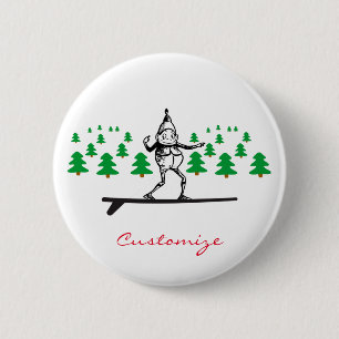 Bóton Redondo 5.08cm Elf em um Thunder_Cove surfboard