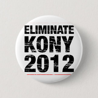 Bóton Redondo 5.08cm Elimine Kony 2012