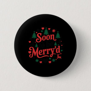 Bóton Redondo 5.08cm Em Breve Ser Merryd Natal Envolvido Matchin