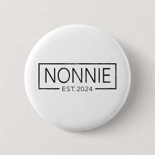 Bóton Redondo 5.08cm Em Breve Ser Nonnie 2024 Dia de as mães Nonnie Est