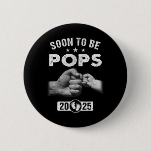 Bóton Redondo 5.08cm Em Breve Ser Pop Dia de os pais No Leste De 2025 P