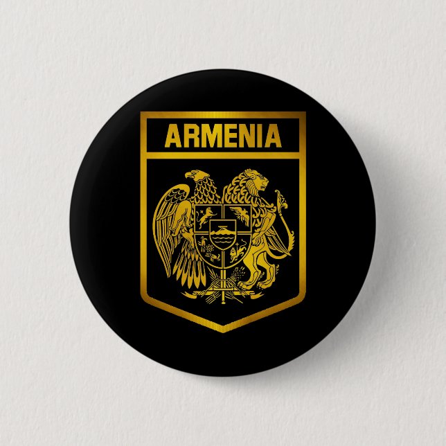 Bóton Redondo 5.08cm Emblem Armênia (Frente)