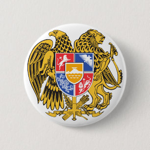 Bóton Redondo 5.08cm emblema de Arménia
