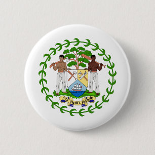 Bóton Redondo 5.08cm emblema de belize