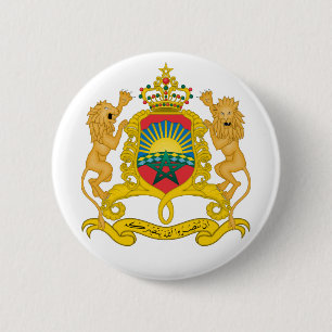 Bóton Redondo 5.08cm emblema marroco