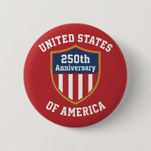 Emblema Minimalista 250º Aniversário dos Estados U