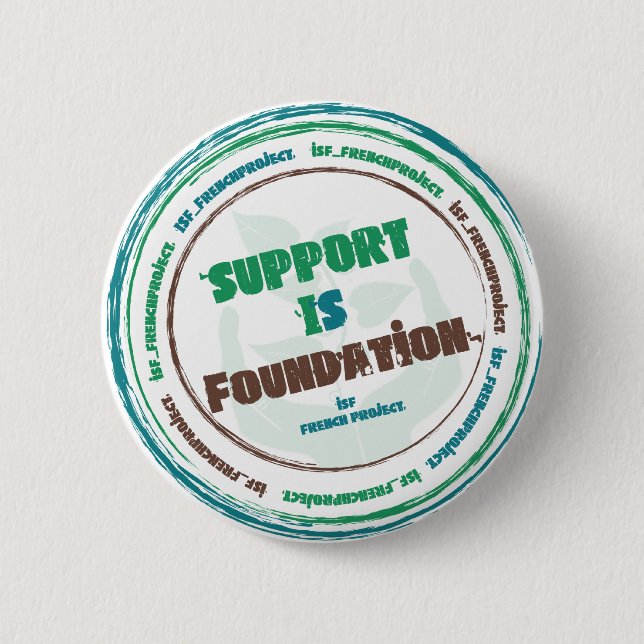 Bóton Redondo 5.08cm Emblema redondo 5.7cm (Frente)