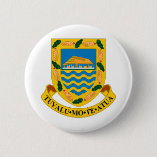 Bóton Redondo 5.08cm emblema tuvalu