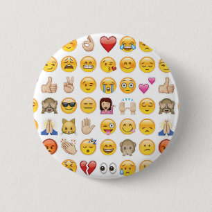 Bóton Redondo 5.08cm emoji